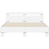  Okvir za krevet s uzglavljem bijeli 150x200cm konstruirano drvo | shoptok.hr