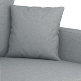  4-dijelni set sofa s jastucima svjetlosivi od tkanine | shoptok.hr