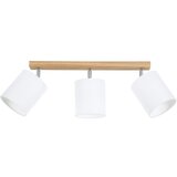  Spot-Light 56744374 - Reflektorsko svetlo APRILLIA 3xE27/25W/230V hrast bela | Eponuda.com