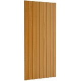 Krovni panel 12 pcs Prirodna 100 x 45 cm Pocinčani čelik | shoptok.hr