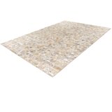 Kayoom RAVNO TKANA PREPROGA Lavin 1025 Silber 80/150 cm srebrne barve | Shoptok.si