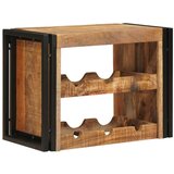  Stalak za vino Smeđa 100 x 45 x 33 cm Čvrsto Grubo Drvo Manga | shoptok.hr