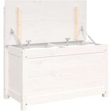  Klupa bijela 80x41x77 cm od masivne borovine | shoptok.hr