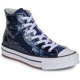 Converse Visoke superge CHUCK TAYLOR ALL STAR EVA LIFT GLITTER PLATFORM Modra Cene