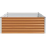  Povišena vrtna gredica 195 x 100 x 36 cm Cinkani čelik | shoptok.hr