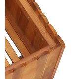 vidaXL Visoka greda 50x30x25 cm trden akacijev les | Shoptok.si