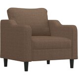vidaXL Fotelja smeđa 60 cm od tkanine Cijene