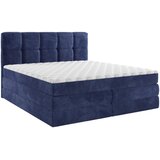 Esposa BOXSPRING POSTELJA 140 cm x 200 cm , tekstil modra Cene