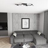  Stropno svetlo BET 4xGX53/12W/230V crno | Eponuda.com