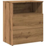 vidaXL Nočna omarica 2 kosa artisan hrast 50x32x60 cm inženirski les | Shoptok.si