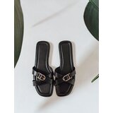 DStreet Klapki damskie czarne | shoptok.hr