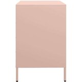 vidaXL Komoda roza 68x39x58,5 cm hladno valjano jeklo | Shoptok.si