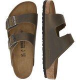 Birkenstock Natikače s potpeticom 'Arizona LEOI' kaki | shoptok.hr