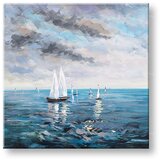  Slikana slika na platnu lađe 70x70 cm (umetničke slike) Cene