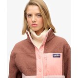 Superdry & Co Colour Block Fleece Jacket Ružičasta | shoptok.hr