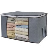 INF vreča za shranjevanje rjuh, odej, oblačil siva 60x43x35 cm 1 paket, (21246865) Cene