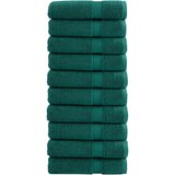  Ručnici za kupanje SOLUND 10 kom tirkizni 100x150 cm 600 gsm | shoptok.hr