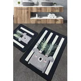 Set od 2 kupaonska tepiha Šarene