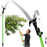 26611 teleskopske škarje za veje s žago 2u1, 125–240 cm