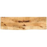 vidaXL Mizna plošča 100x40x2,5cm naraven rob trden robusten mangov les, (21413540) Cene