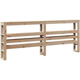 vidaXL Okvir kreveta bez madraca 200 x 200 cm od masivne borovine | shoptok.hr