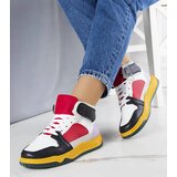 Gemre Black and Red High-Top Sneakers Elizabeth | shoptok.hr