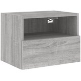  Zidni TV ormarići 2 kom siva boja hrasta 40 x 30 x 30 cm drveni | shoptok.hr