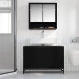  Kupaonski ormar Crni hrast 90 x 33 x 60 cm Konstruirano drvo | shoptok.hr