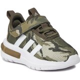 Adidas sportske cipele 'racer TR23' kaki / maslinasta / crna / bijela