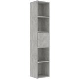 Maison Chic Knjižna omara - Knjižni regal betonsko siva 36x30x171 cm iverna plošča, (21725530) Cene
