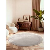 Villeroy Boch Siva ročno tkana okrogla preproga iz mešanice volne ø 150 cm Kivi – | Shoptok.si