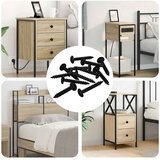  Samoupravni čavao 12 pcs Crna 4 x 25 mm Čelik | shoptok.hr