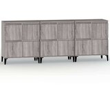  Komode 3 kom boja hrasta 60 x 35 x 70 cm od konstruiranog drva | shoptok.hr