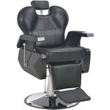 vidaXL Frizerski stol iz umetnega usnja 72x68x98 cm črn | Shoptok.si