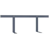  Naslon za sofu od paleta svjetlosivi 110 cm željezni | shoptok.hr
