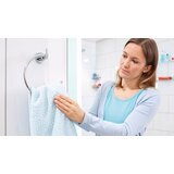  Loxx Kupaonski držač ručnika (Pričvršćivanje: Lijepljenje, Kromirano) | shoptok.hr