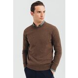Legendww muski basic dzemper braon boje v izrez | ePonuda.com