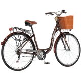 Visitor bicikl fashion savanna 28" alu 18" v-brake 6 brzina 155-178cm (s/m) braon leopard perla uv 1282111 | Eponuda.com
