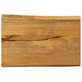 vidaXL Mizna plošča 70x40x3,8 cm naraven rob trden predelan les | Shoptok.si
