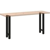  Noge za konzolni stol crne 2 kom 38 x (72-73) cm čelik | shoptok.hr