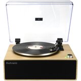 PRIXTON Gramofon Symphony s Stereo Zvočniki 22 W RMS, dvosmerni Bluetooth 5.4, kartrid Audio-Technica AT3600L, 3 hitrosti, AUX-IN in RCA, (5000489651) u