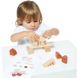 Janod lesena konstrukcijska sestavljanka dino | Shoptok.si