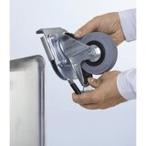 Zarges Komplet koles za pripenjanje, 2 fiksni kolesi, kolo Ø 100 mm | Shoptok.si