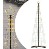 vidaXL LED božićno drvce 550 LED toplo bijelo 304 cm | shoptok.hr
