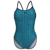 ženski jednodelni kupaći starfish swimsuit lace back