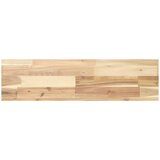  Plutajuće police 2 kom 100x20x4 cm Neobrađeno puno drvo akacije | Shoptok.si