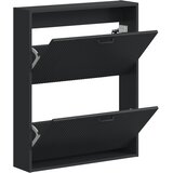  Ormar za cipele na zidu HAARLEM 71 x 17 x 86 cm Crna | shoptok.hr