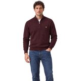 Lyle & Scott Puloverji Cotton Merino Quarter Zip Jump 263MLSKN2112VC Rdeča Cene