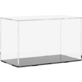 vidaXL Razstavna škatla prozorna 31x17x19 cm akril, (21831960) | Shoptok.si