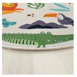Conceptum Hypnose okrugli beli tepih sa printom za decu woopamuk 109 110 x 110 (625HFT2292) | ePonuda.com